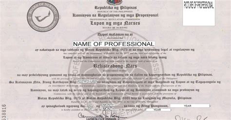 Certificate of Registration (PRC) : r/phcareers .